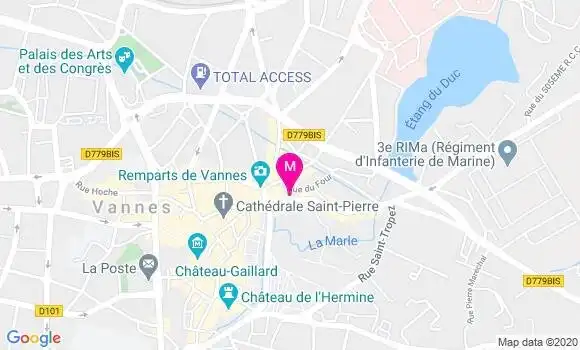Localisation Dr Nathalie Mauffret