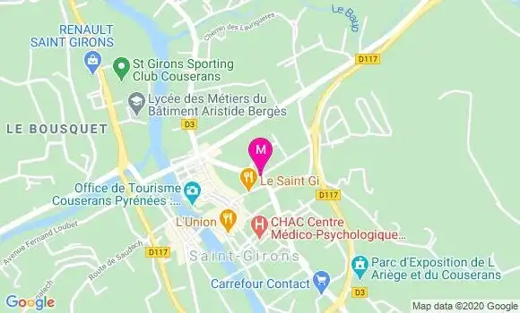 Localisation Dr Olivier Maurette