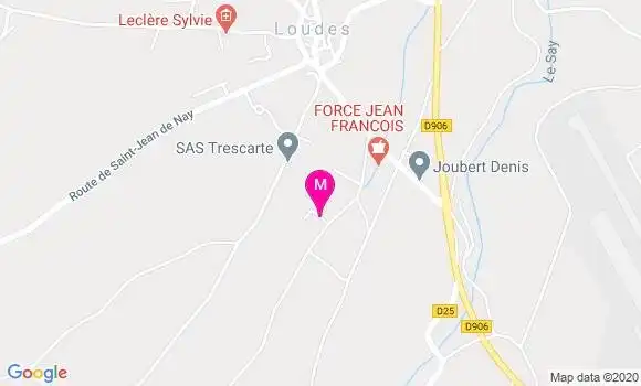 Localisation Dr Jean Luc Blanc