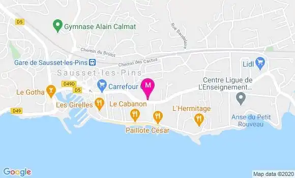Localisation Dr Philippe Guillard