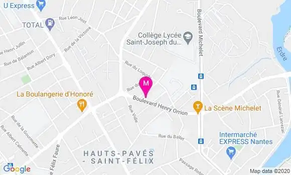 Localisation Dr Marc Bossis