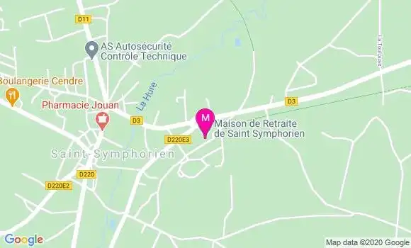 Localisation Dr Claude Bey