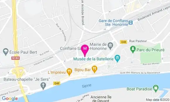 Localisation Dr Mourad Rili