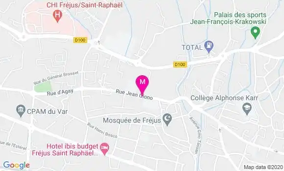 Localisation Dr Eric Guillemot