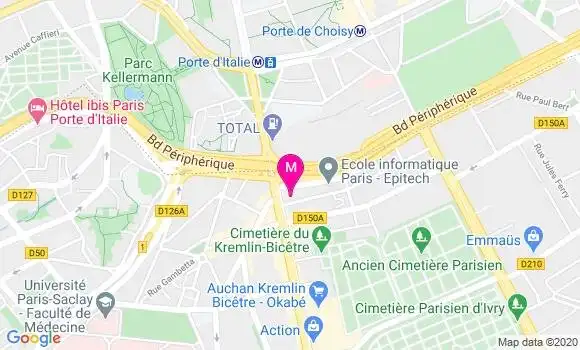 Localisation Dr Jean Denis Guiot