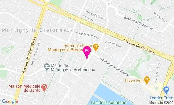 Localisation Dr Jean Loup Bouchard