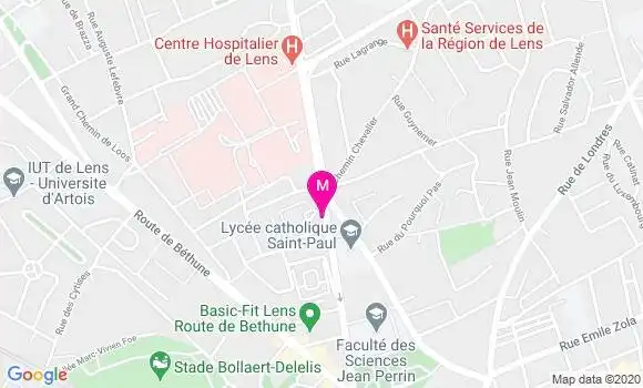 Localisation Dr Daniel Lenica