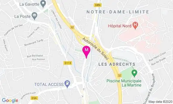 Localisation Dr Gilles Buscail