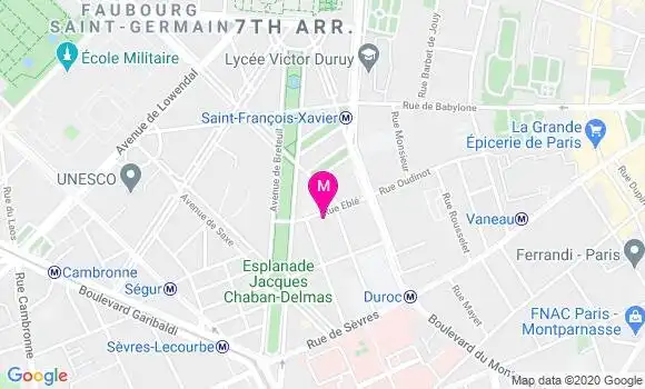 Localisation Dr Eric Menouillard