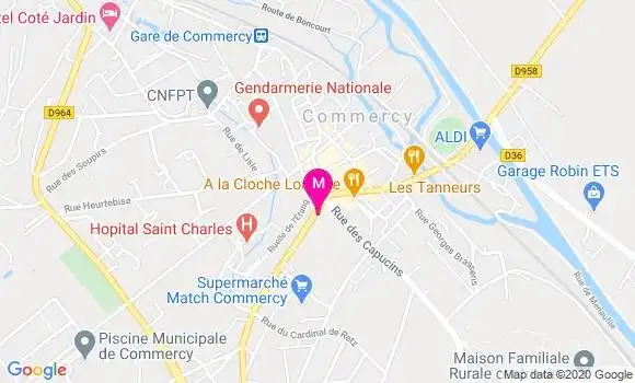 Localisation Dr Patrick Remot