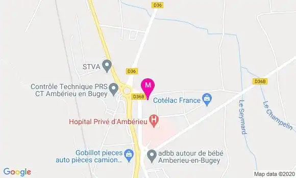 Localisation Dr Jean Marc Desthieux
