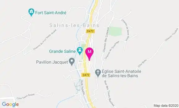 Localisation Dr Thierry Devred