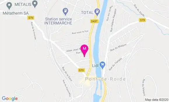 Localisation Dr Eric Jacoulet