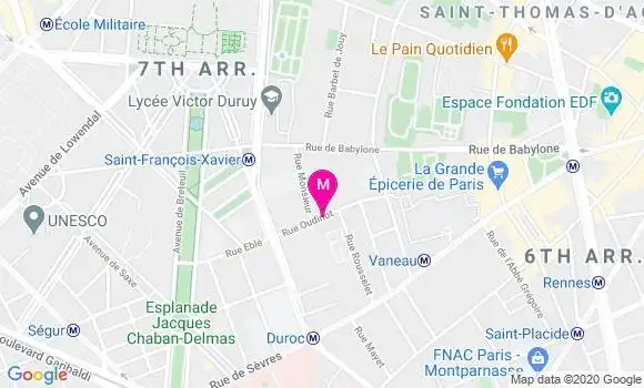 Localisation Dr Olivier Ouhioun
