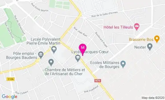 Localisation Dr Nicolas Saby Kuchler
