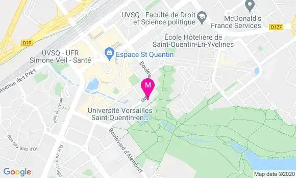 Localisation Dr Michel Vincens