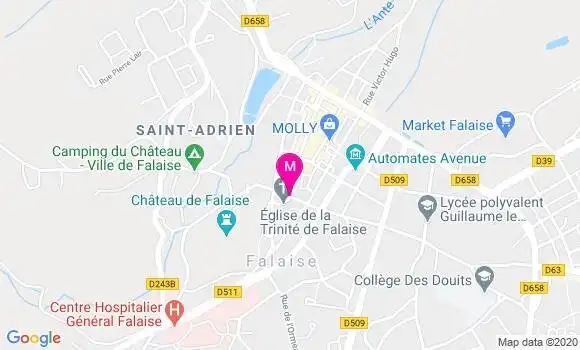 Localisation Dr Gaëtan Fremond
