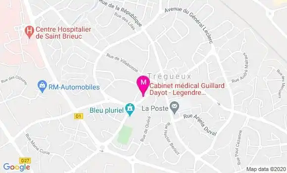 Localisation Dr Thierry Lucas