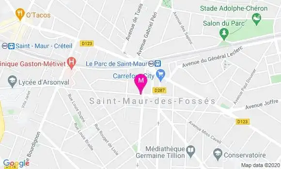 Localisation Dr Jean Marc Laborderie