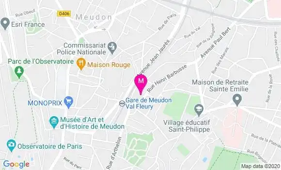 Localisation Dr Patrick Serey