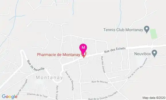 Localisation Dr Hugues Le Borgne