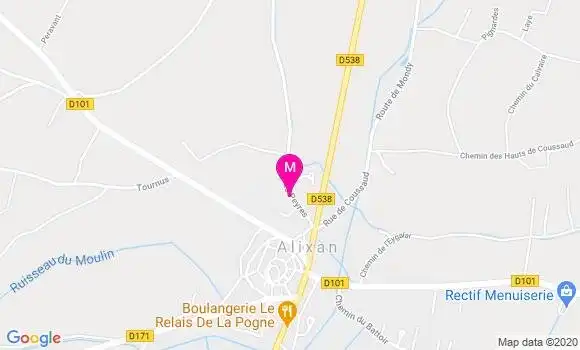 Localisation Dr Robert Laurent