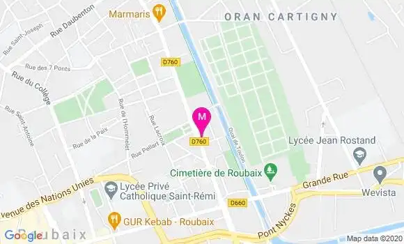 Localisation Dr Philippe Debeugny