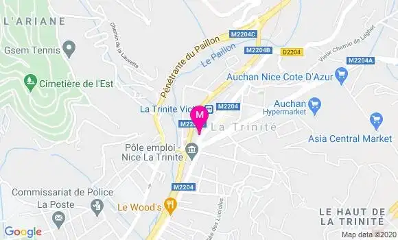 Localisation Dr Pascal Colonna