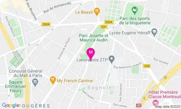 Localisation Dr Alain Aouidad