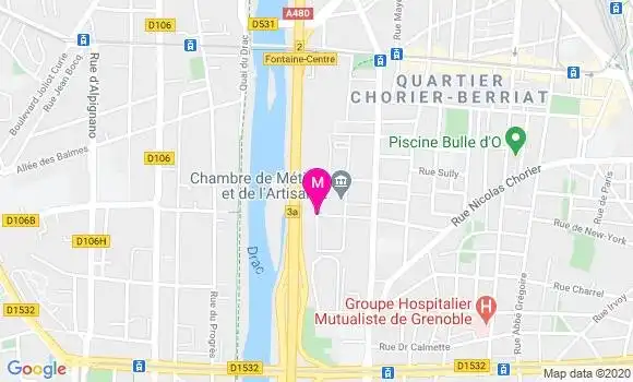 Localisation Dr Sylviane Pham