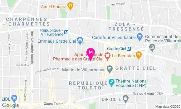 Localisation Dr Bernard Portelli