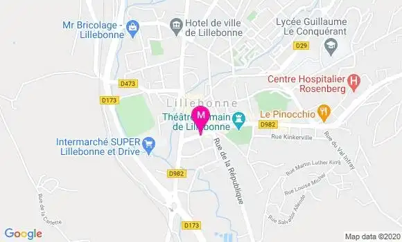 Localisation Dr Pascal Ladsous