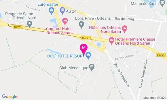 Localisation Dr Catherine Fournier