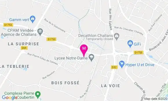 Localisation Dr Yvon Geffroy
