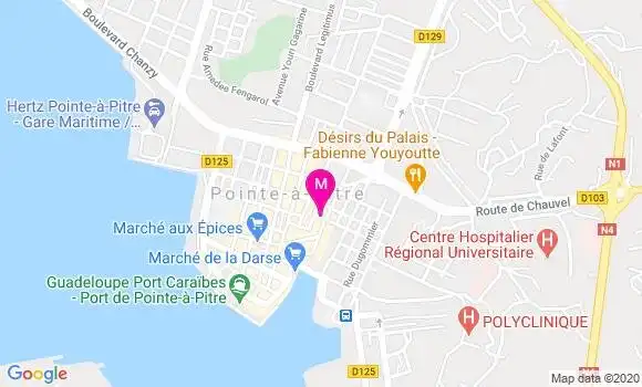 Localisation Dr Dominique Larifla