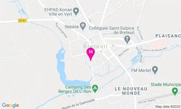 Localisation Dr Alain Richard