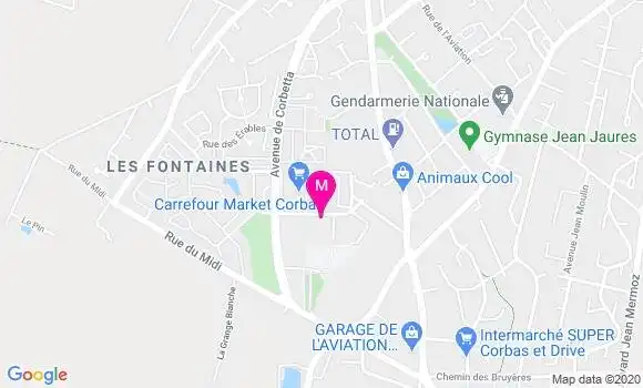 Localisation Dr Jean Claude Montagne