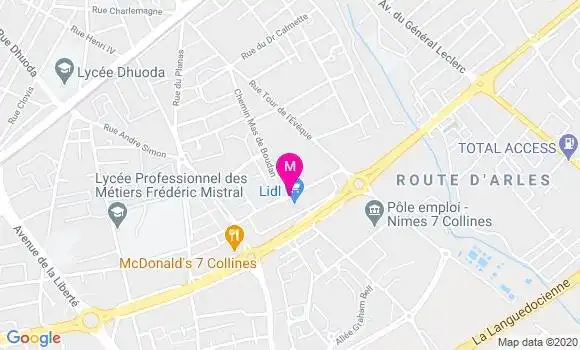 Localisation Dr Marc Bavard