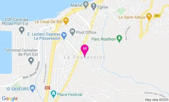Localisation Dr Yannick Mathieu