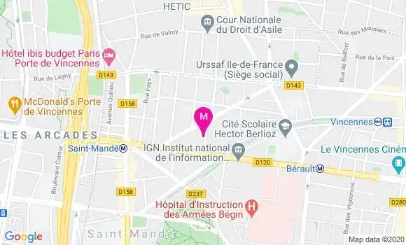 Localisation Dr Pascal Sagot