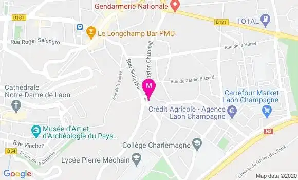 Localisation Dr Laurent Khaitrine