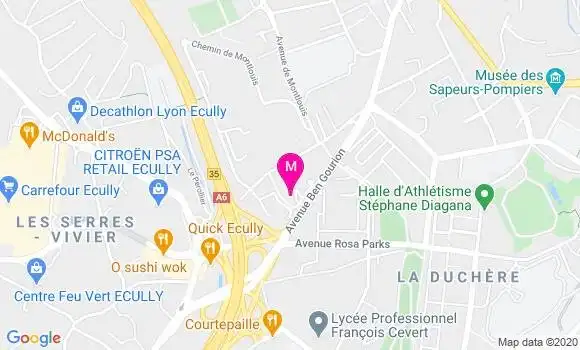 Localisation Dr Alexandre Ben Cheikh