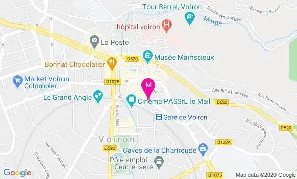 Localisation Dr Georges Colussi