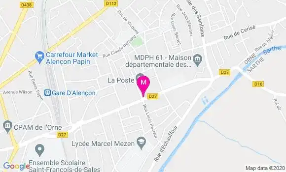 Localisation Dr Philippe Meurisse