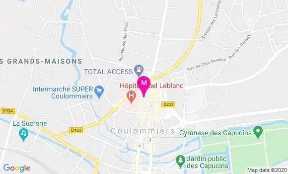 Localisation Dr Guy Fesneau