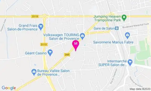 Localisation Dr Philippe Torrente