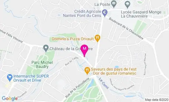 Localisation Dr Christophe Thibaud