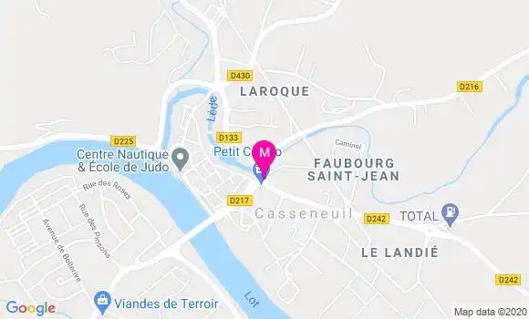 Localisation Dr Jacques Gaestel