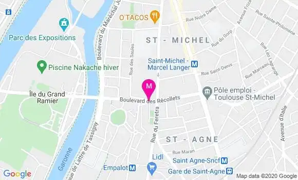 Localisation Dr Magali Espagno