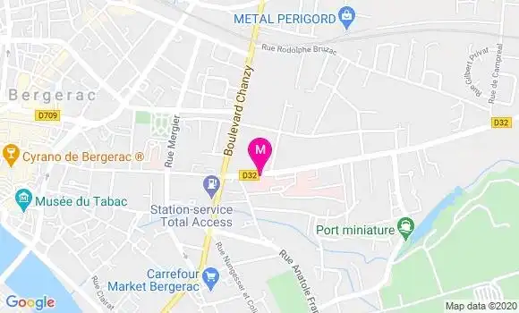 Localisation Dr Jean Miguel Lopez